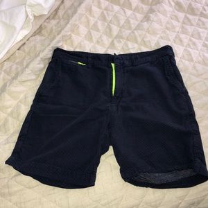 Penfield Blue Polkadot Shorts